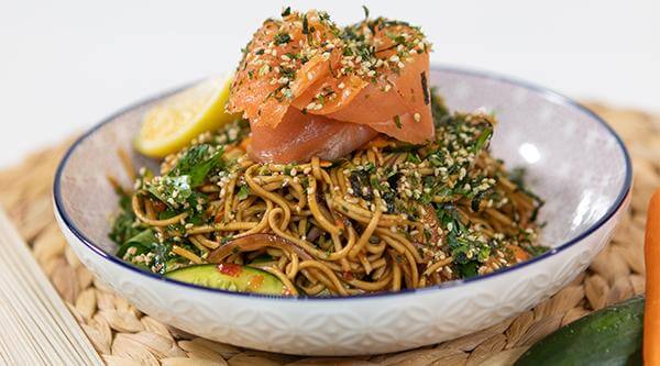SALMON SOBA SALAD – ONEST US