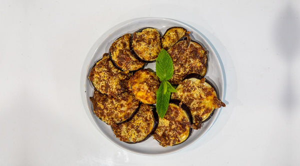LOW CARB EGGPLANT AND CHEESE SNACK – ONEST US